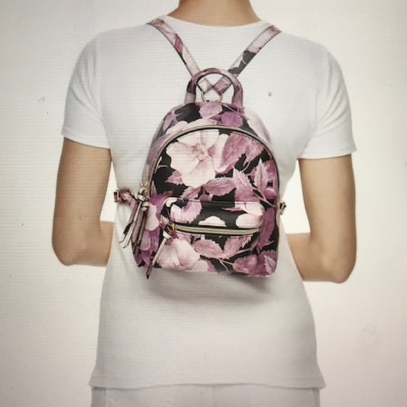 Mini floral backpack - Picture 4 of 4